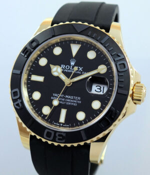 Rolex Yacht-Master 226658 18k  Yellow-Gold 42mm Oysterflex