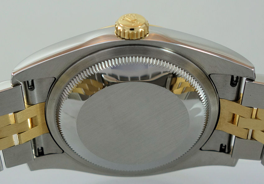 DSC08615 Rolex Datejust 36m 18k & Steel Jubilee bracelet 116233 Silver Dial *As New*