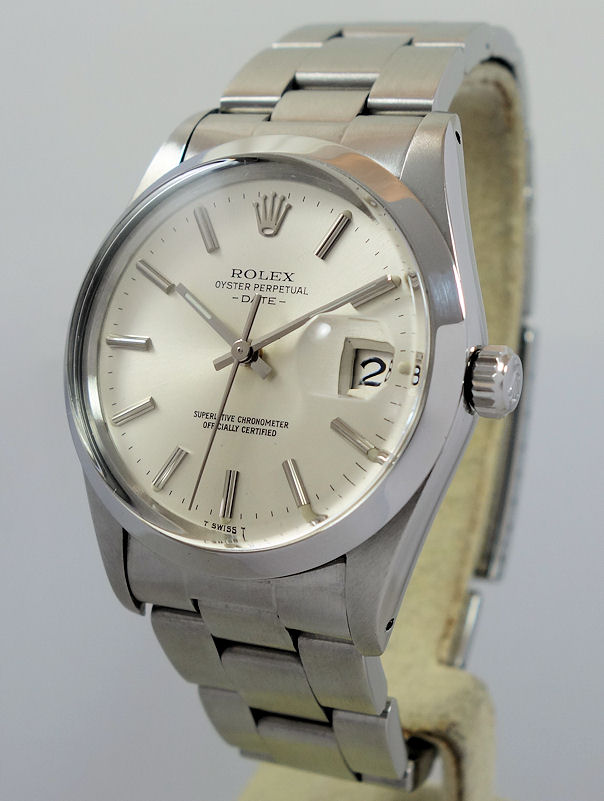 DSC09055 Rolex Oyster Date ref 15000 Steel 34mm c 1981