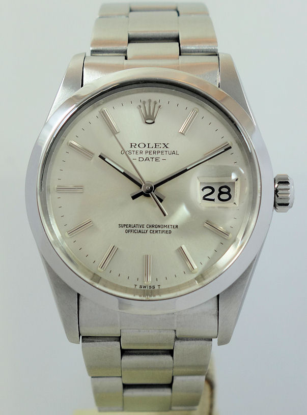 DSC09057 Rolex Oyster Date ref 15000 Steel 34mm c 1981