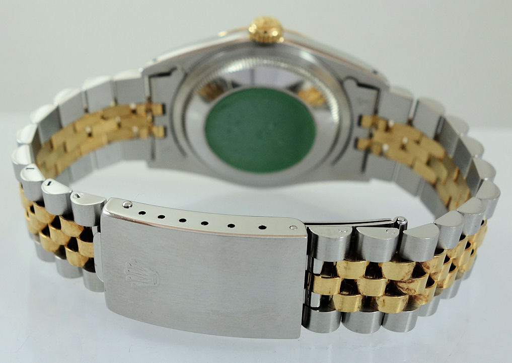 DSC09114 Rolex Datejust 18k & Steel 16233 Box & Papers