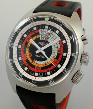 VULCAIN NAUTICAL "SEVENTIES TROPHY 2013" Orange dial 100159A87
