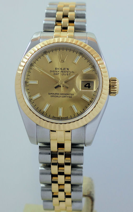 DSC09261 Rolex Lady Datejust 179173 Box & Card