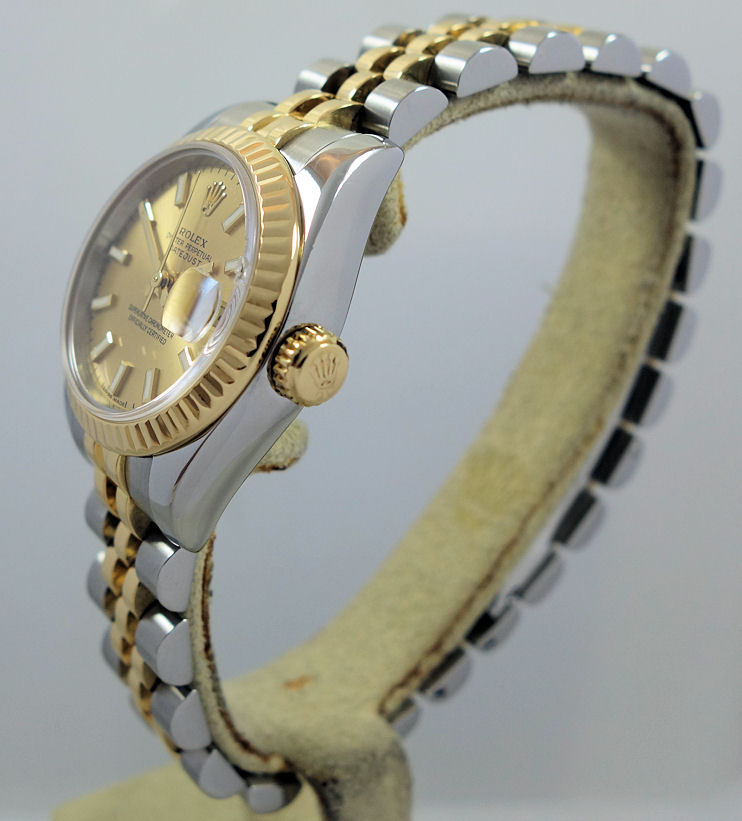 DSC09262 Rolex Lady Datejust 179173 Box & Card