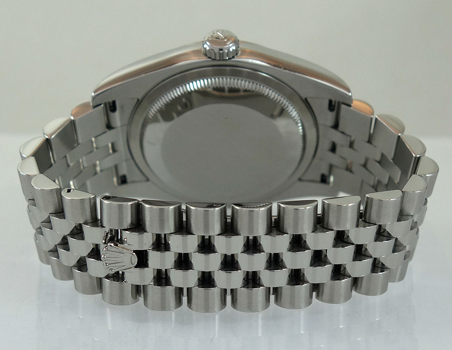 DSC09406 Rolex Datejust 116234 Mother of Pearl Diamond dial, White-Gold bezel