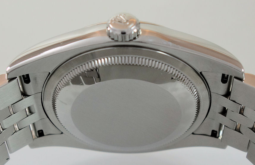 DSC09407 Rolex Datejust 116234 Mother of Pearl Diamond dial, White-Gold bezel