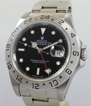 Rolex Explorer II Black-Dial 16570 Box & Cert 1993