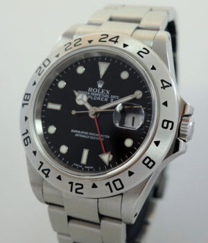 Rolex Explorer II  16570  Box & Papers 2002