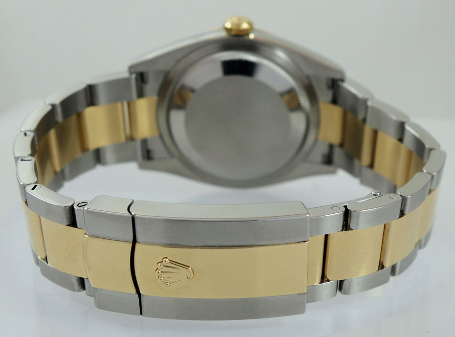 DSC09716 Rolex Datejust 36 Steel & 18k Yellow-Gold, 126203 Motif Dial 2023 Box & Card.