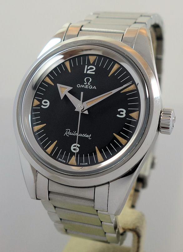 DSC00180 Omega Seamaster Railmaster 38mm 1957 Trilogy Ltd. Edn. Full set!! 220.10.38.20.01.002 JULY 2018