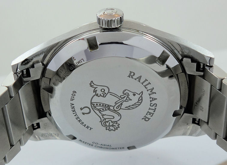 DSC00194 Omega Seamaster Railmaster 38mm 1957 Trilogy Ltd. Edn. Full set!! 220.10.38.20.01.002 JULY 2018