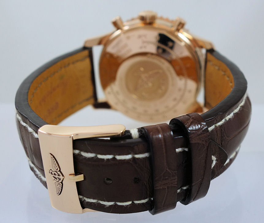 DSC00348 Breitling Navitimer 18ct Gold Limited Edition of 500 R23322