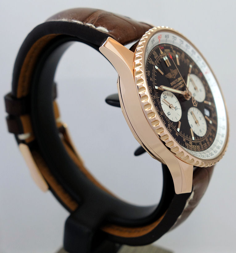 DSC00361 Breitling Navitimer 18ct Gold Limited Edition of 500 R23322