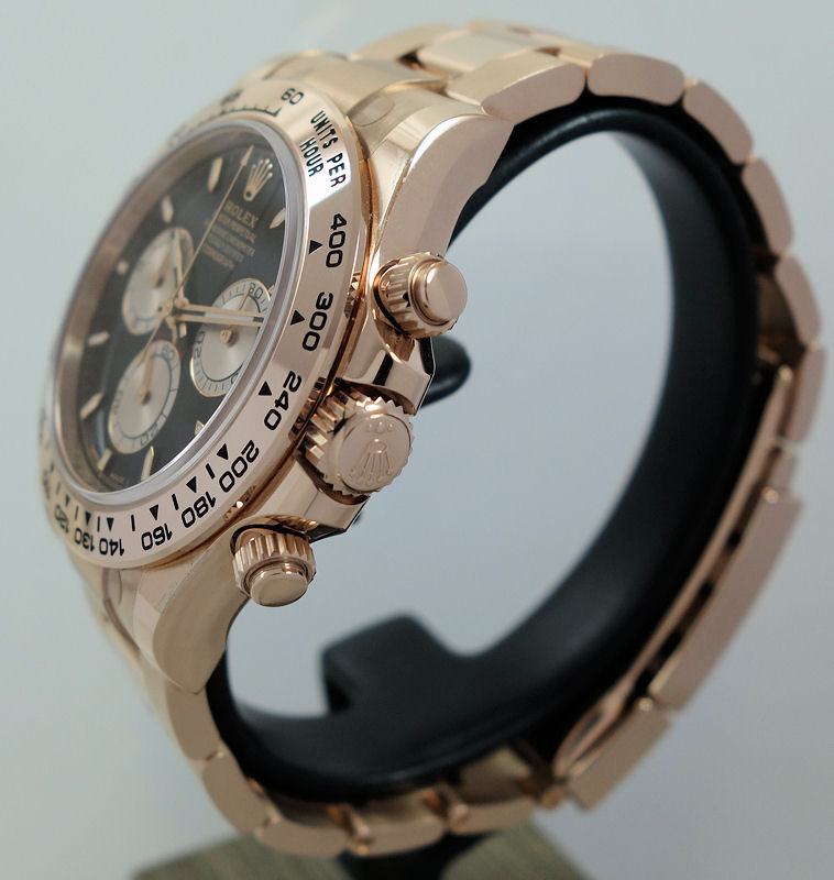 DSC00554 Rolex Daytona 126505 Everose Gold, Black Dial August 2024 Full set!!