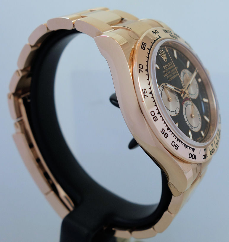 DSC00555 Rolex Daytona 126505 Everose Gold, Black Dial August 2024 Full set!!