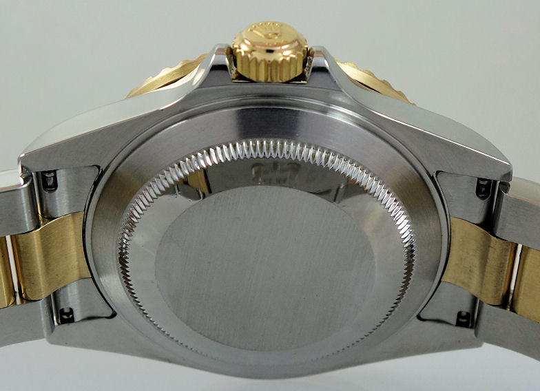 DSC00582 Rolex Submariner Date 18k & Steel, Blue dial 16613