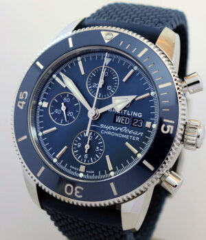 Breitling SUPEROCEAN HÉRITAGE Chronograph 44 Blue-dial A13313