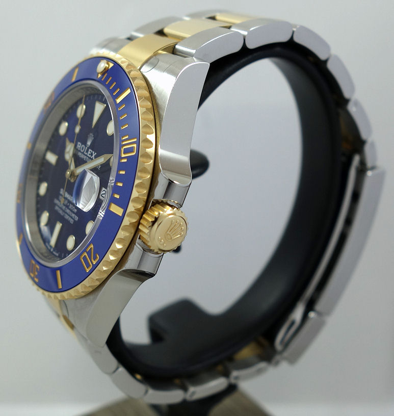 DSC00695 Rolex Submariner 126613LB Gold & Steel Blue Dial 41mm Box & Card