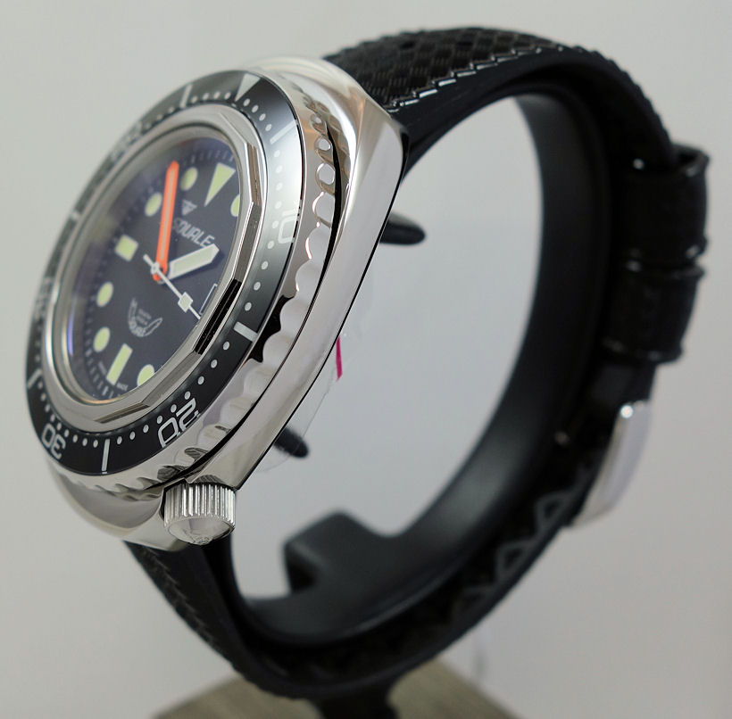 DSC00824 Squale 1000m Diver Black dial 44mm Steel ref 2002