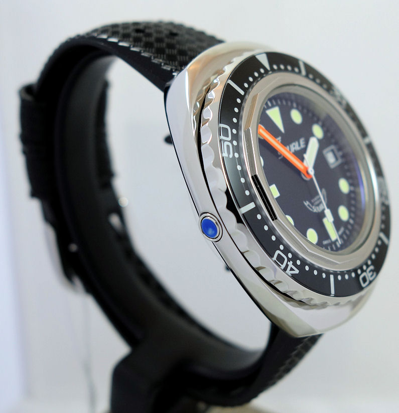 DSC00826 Squale 1000m Diver Black dial 44mm Steel ref 2002