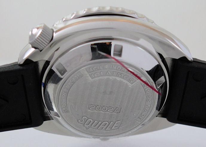 DSC00828 Squale 1000m Diver Black dial 44mm Steel ref 2002