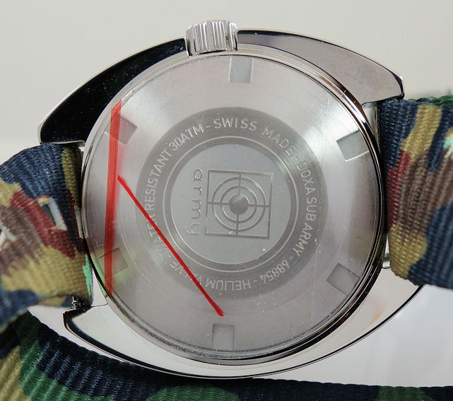 DSC01087 DOXA Army Steel Camo 785.10.031.20 Box & Card 2022