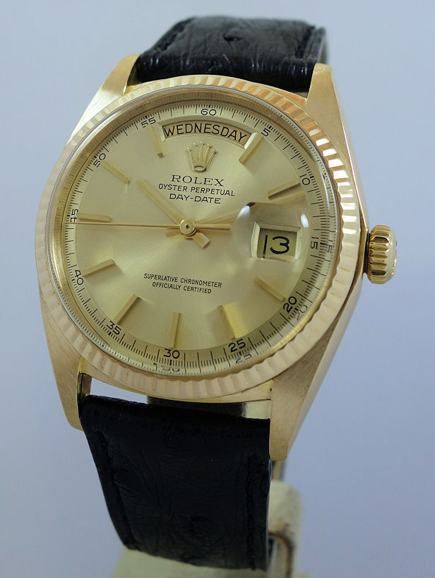 DSC01342 Rolex Day-Date 1803 18ct Yellow-Gold c 1972