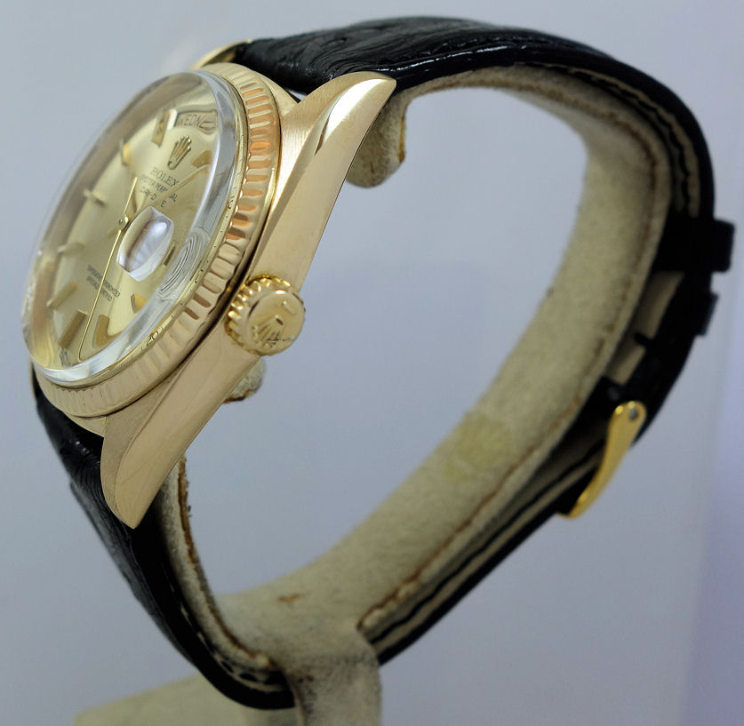 DSC01351 Rolex Day-Date 1803 18ct Yellow-Gold c 1972