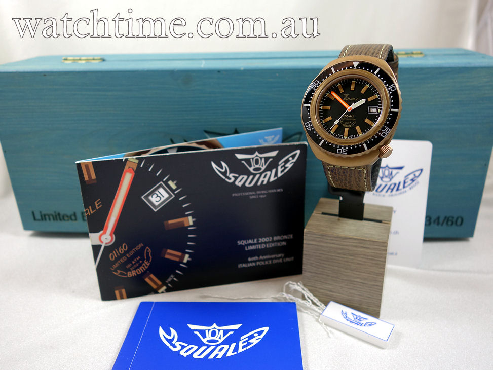 DSC01137 Squale 2002 Bronze 60th Anniversary Limited Edition