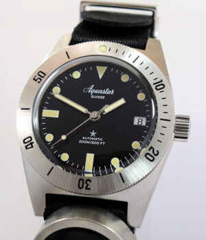 AQUASTAR MODEL 60 RE-EDITION ON NATO STRAP