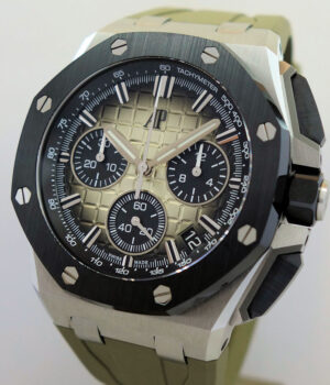 AUDEMARS PIGUET ROYAL OAK OFFSHORE CHRONOGRAPH TAUPE 43mm 26420SO.OO.A600CA.01 2023 *MINT*
