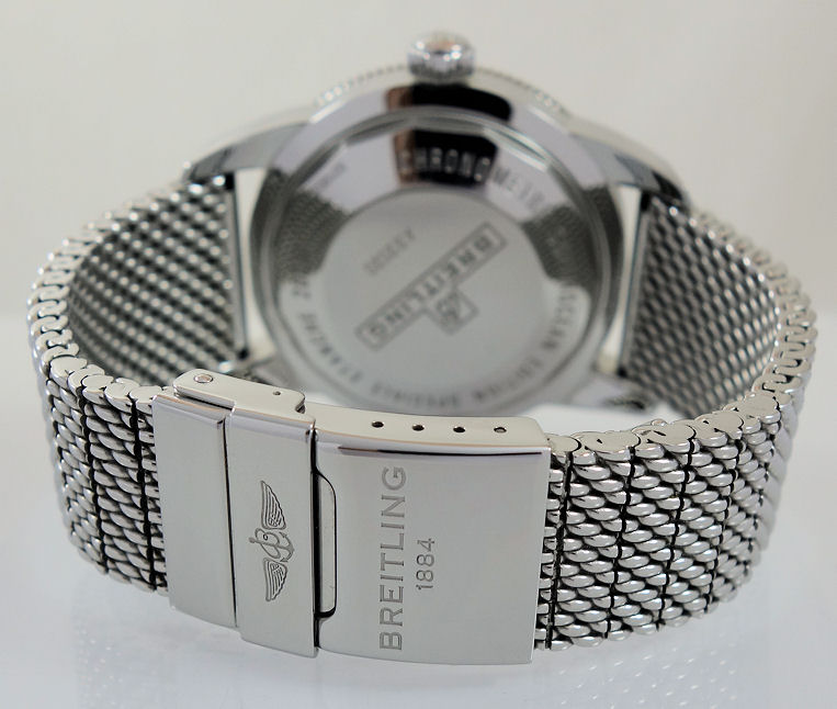 DSC01594 Breitling SUPEROCEAN HÉRITAGE II 46mm Steel bracelet, Silver dial AB202012/G828