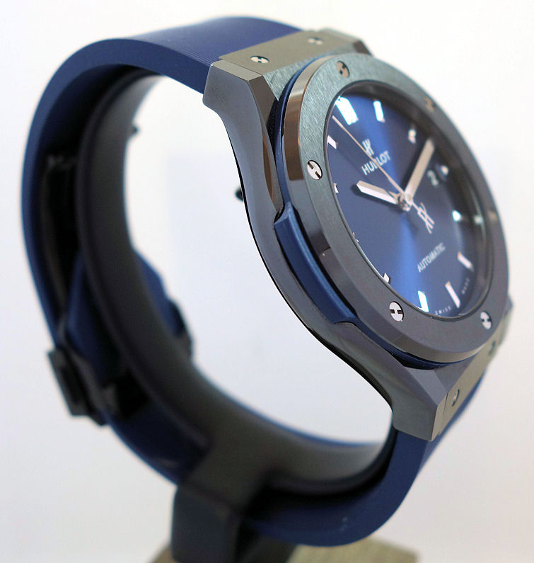 DSC01764 HUBLOT Fusion Ceramic Blue 45mm 511.CM.7170.RX