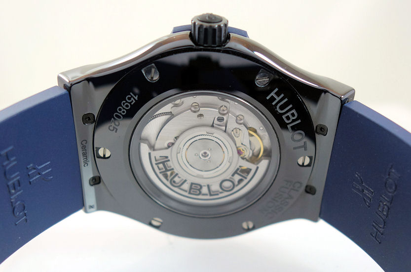 DSC01771 HUBLOT Fusion Ceramic Blue 45mm 511.CM.7170.RX