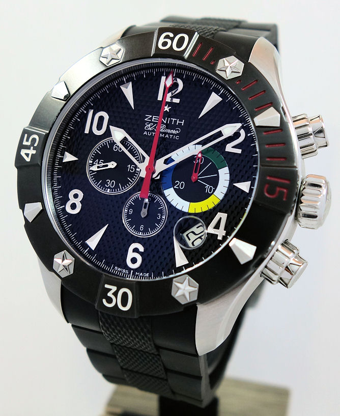 DSC01792 Zenith DEFY Classic AERO El Primero ''Rainbow'' 03.0526.4000