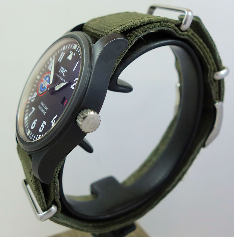 DSC02053 IWC Pilot Mark XVIII Top Gun Edn "SFTI" 41mm Black Ceramic IW324712