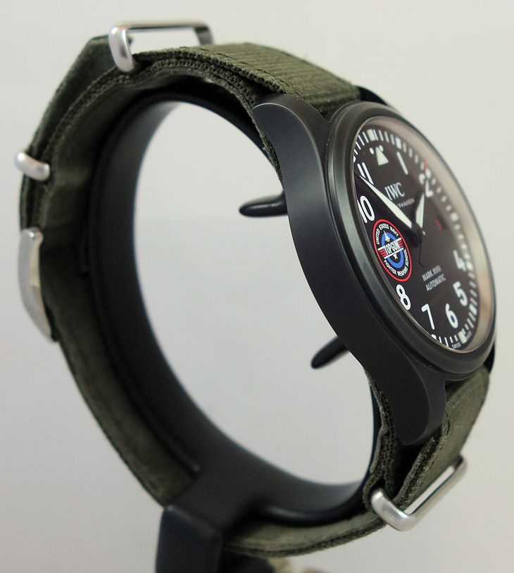 DSC02056 IWC Pilot Mark XVIII Top Gun Edn "SFTI" 41mm Black Ceramic IW324712