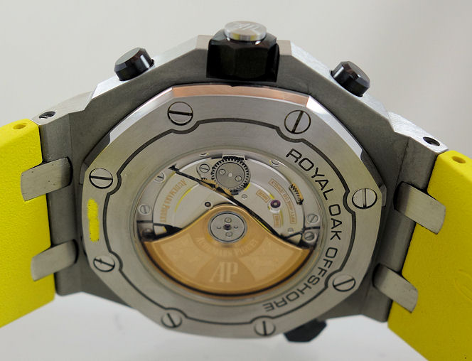 DSC02263 AUDEMARS PIGUET ROYAL OAK OFFSHORE CHRONO Yellow-dial 26703ST