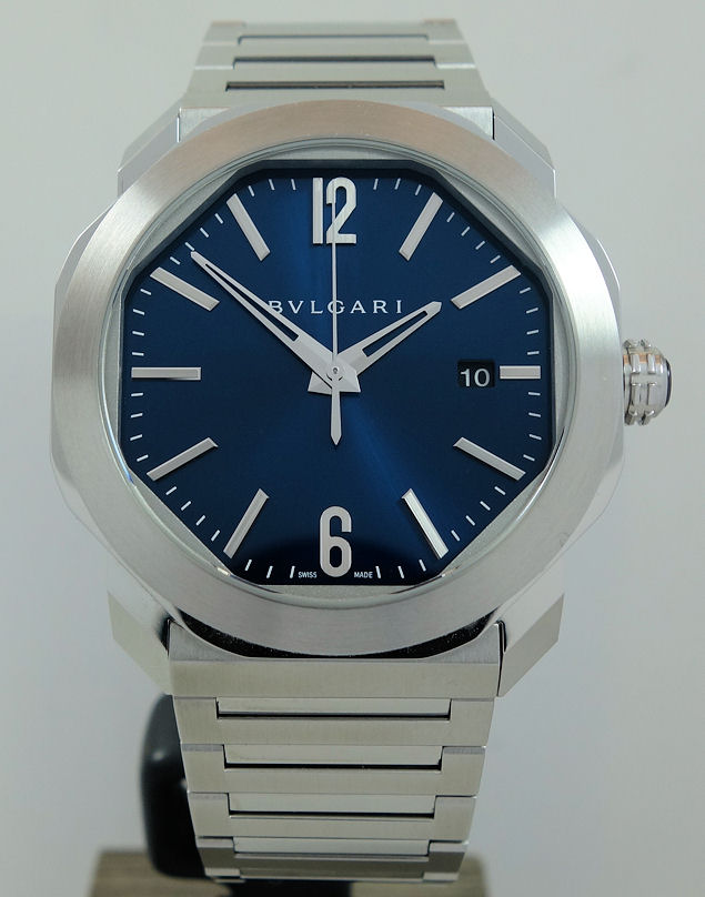 DSC02268 BVLGARI Octo Roma 41mm Steel Blue dial 102856