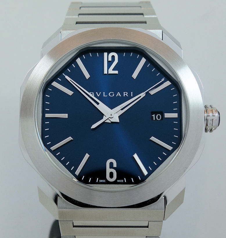 DSC02270 BVLGARI Octo Roma 41mm Steel Blue dial 102856