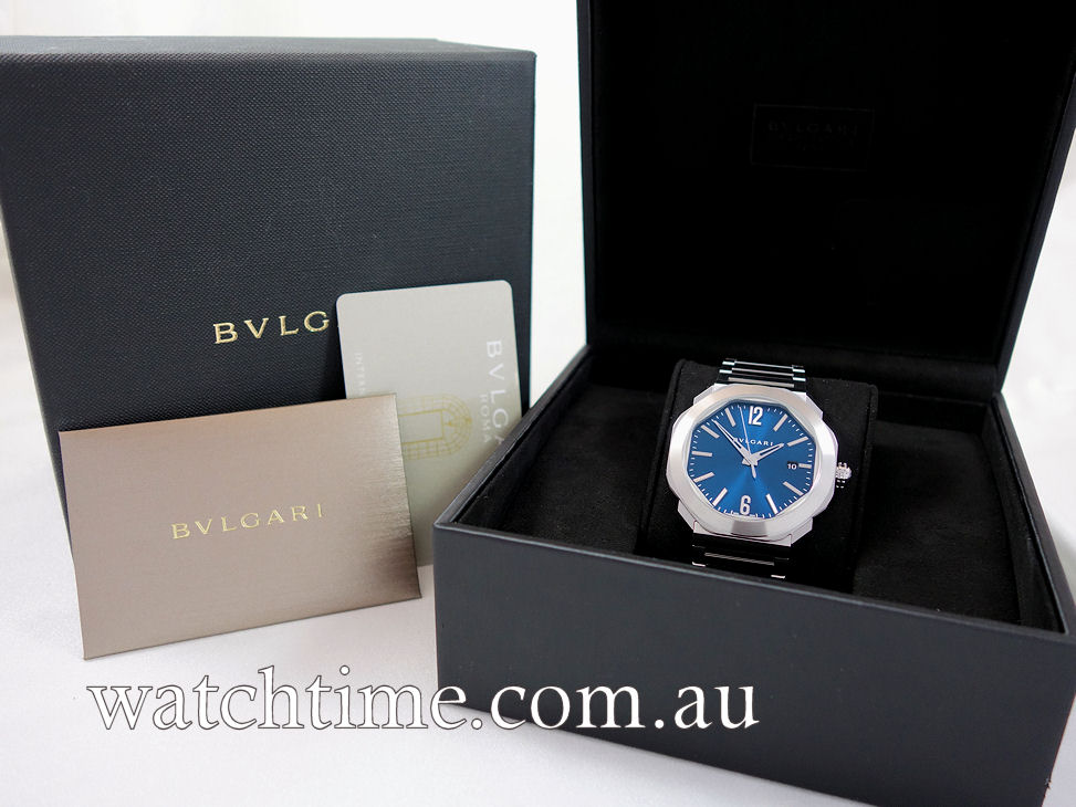 DSC02289 BVLGARI Octo Roma 41mm Steel Blue dial 102856