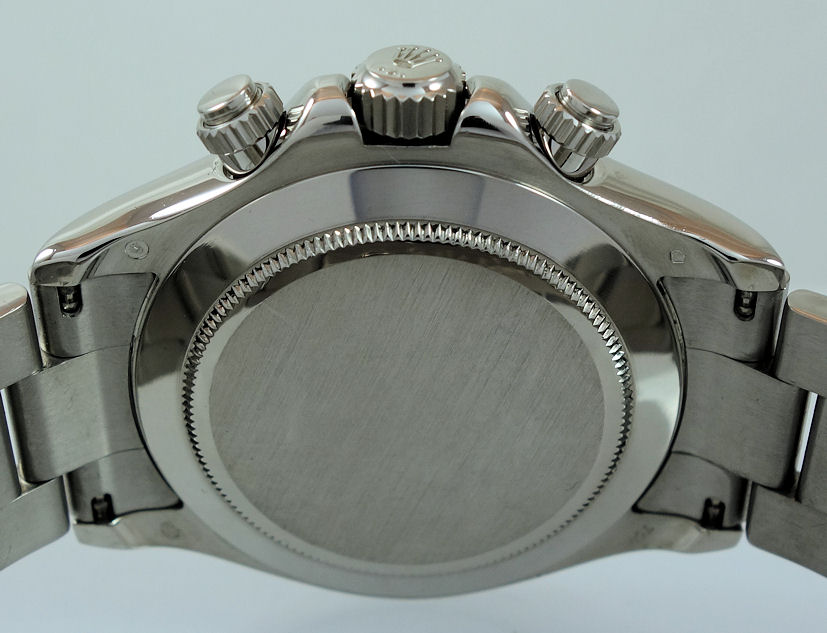 DSC02313 Rolex Daytona 18k White Gold, Black Racing dial 116509