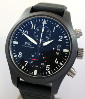 IWC Pilot Top Gun Chronograph Black Ceramic 46mm IW388007