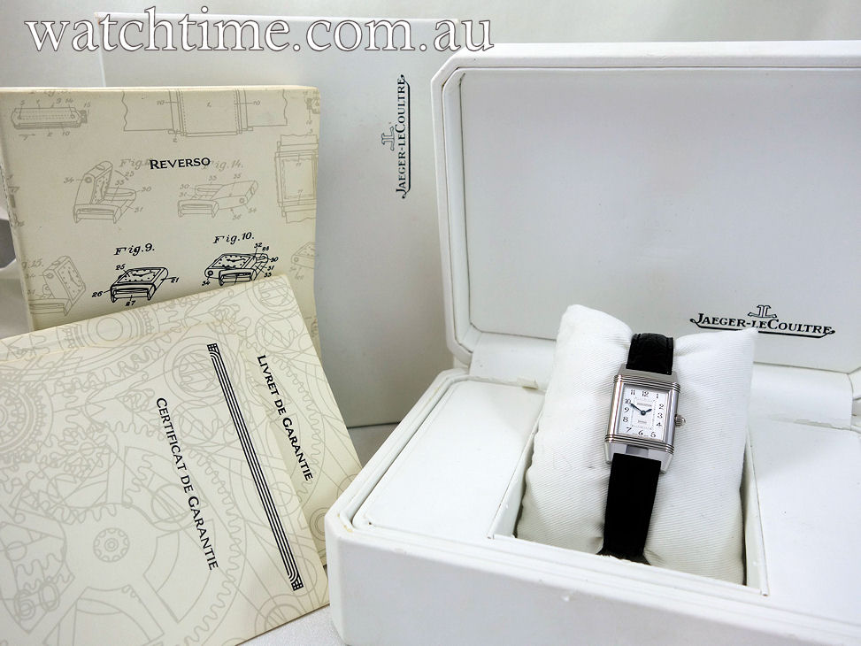 DSC02440 Jaeger LeCoultre Lady Reverso Duetto with Diamonds 266.8.44