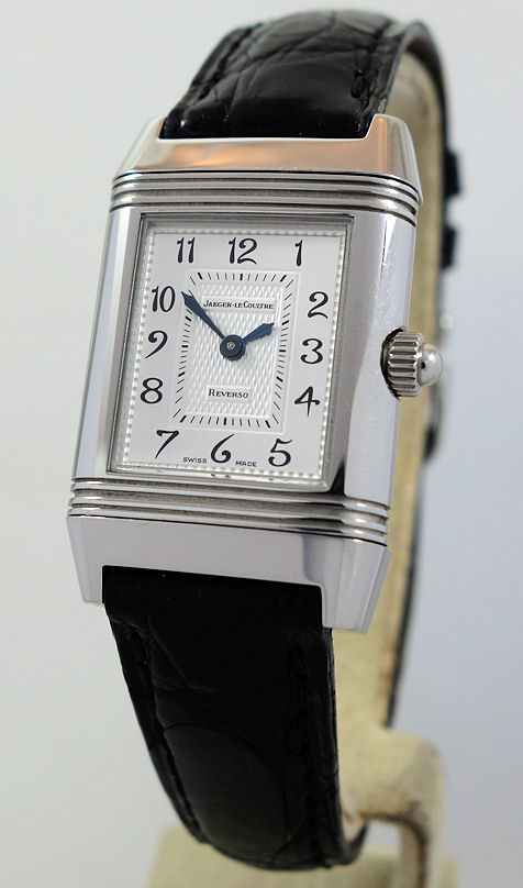 DSC02443 Jaeger LeCoultre Lady Reverso Duetto with Diamonds 266.8.44