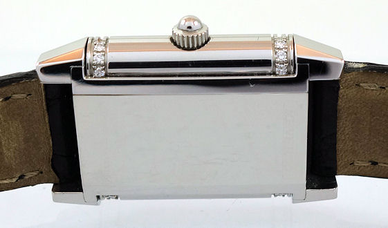 DSC02454 Jaeger LeCoultre Lady Reverso Duetto with Diamonds 266.8.44