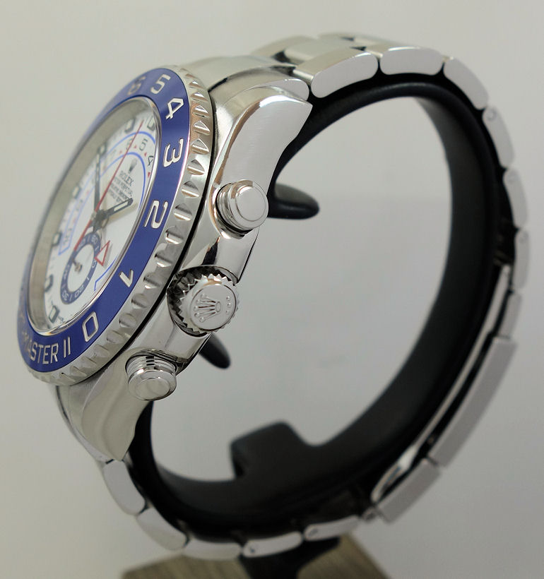 DSC02499 Rolex Yachtmaster II Steel 116680 Box & Card