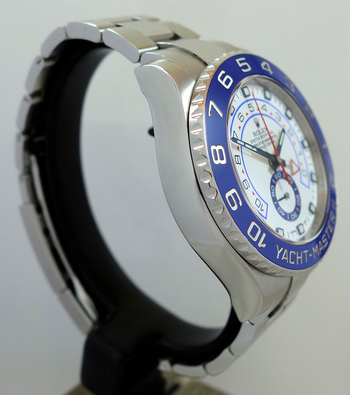 DSC02500 Rolex Yachtmaster II Steel 116680 Box & Card