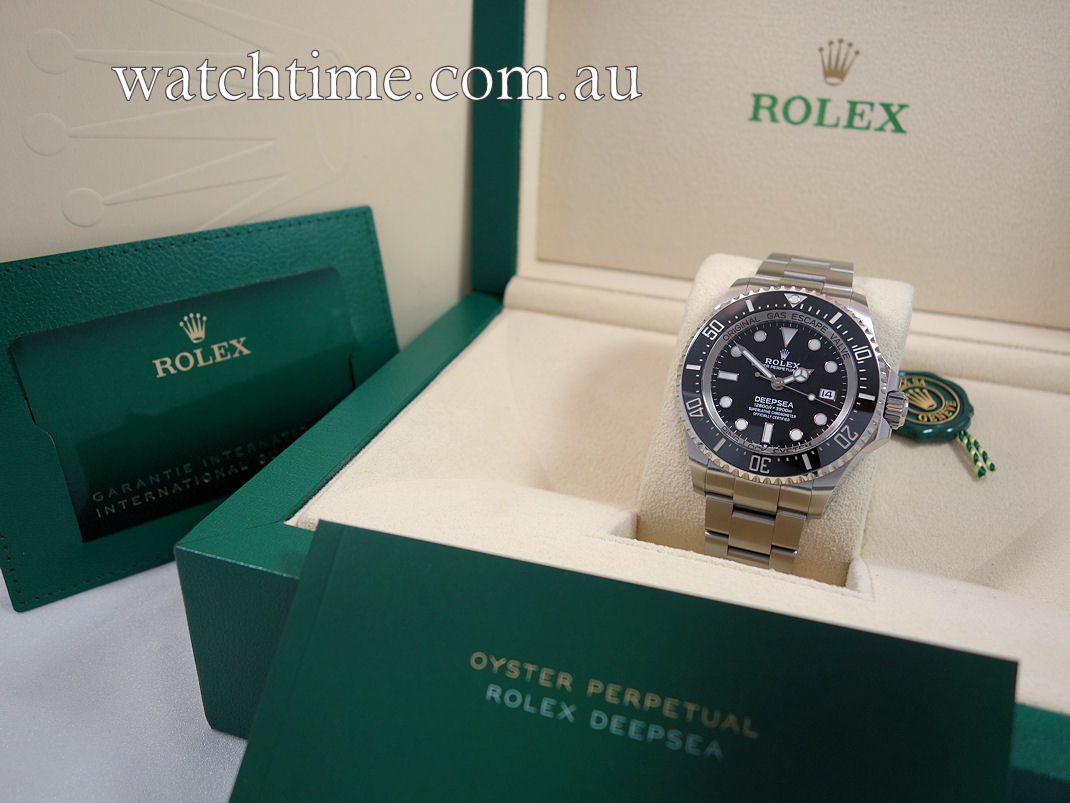 DSC02545 Rolex DEEPSEA SeaDweller 136660 June 2024 Box & Card Latest Model