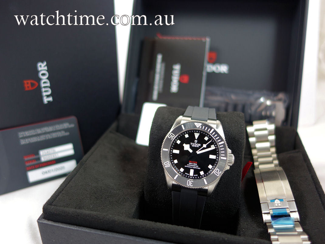 DSC02586 Tudor Pelagos 39 Titanium Black-dial 25407N *UNWORN* JAN 2025